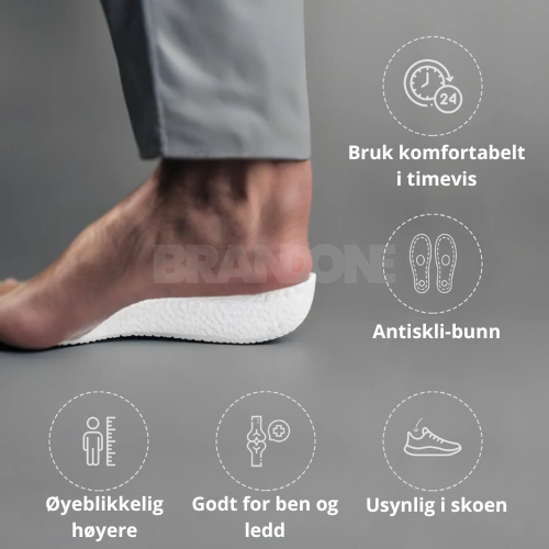 BrandOne™ ortopediska innersulor - Stödjer ben och leder