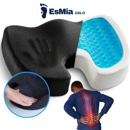 ErgoCushion™ Comfort Sittepute - 50% Rabatt inkludert gratis trekk til en verdi av NOK 189,00