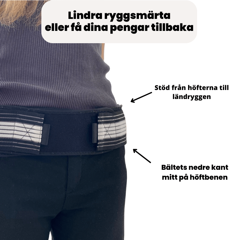 Back Comfort™ - Lindra ryggsmärtor och gå utan smärta! - 50 % rabatt