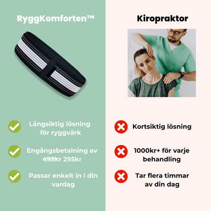 Back Comfort™ - Lindra ryggsmärtor och gå utan smärta! - 50 % rabatt