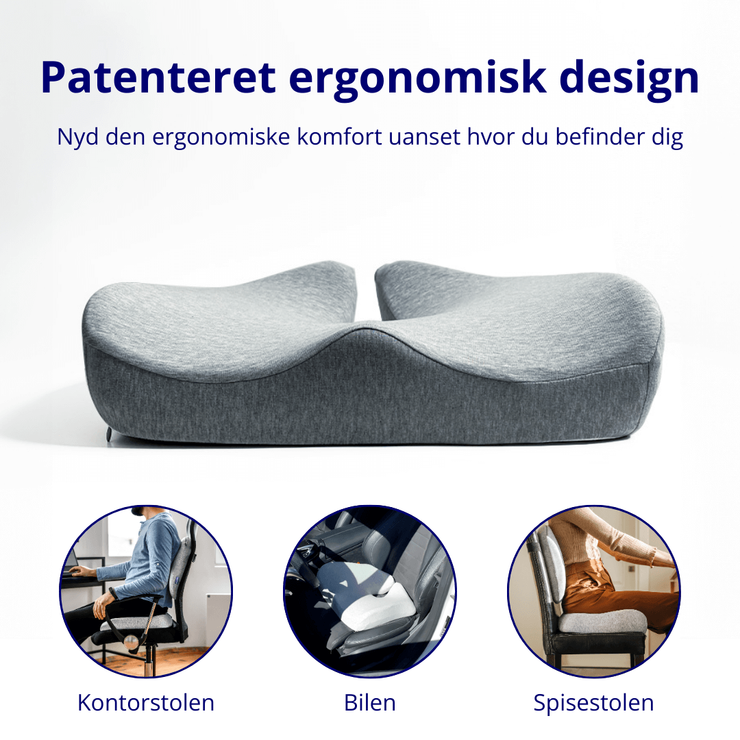 ErgoComfort™ Sittepute - 40% Rabatt